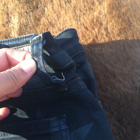 Kut from the Kloth Mia Star print skinny jeans (8) - Picture 8 of 8